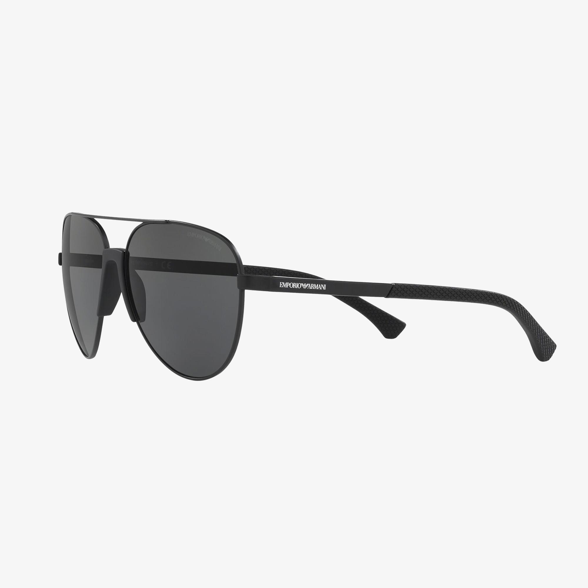 EMPORIO ARMANI 0EA2059 Erkek Mat Siyah Güneş Gözlüğü