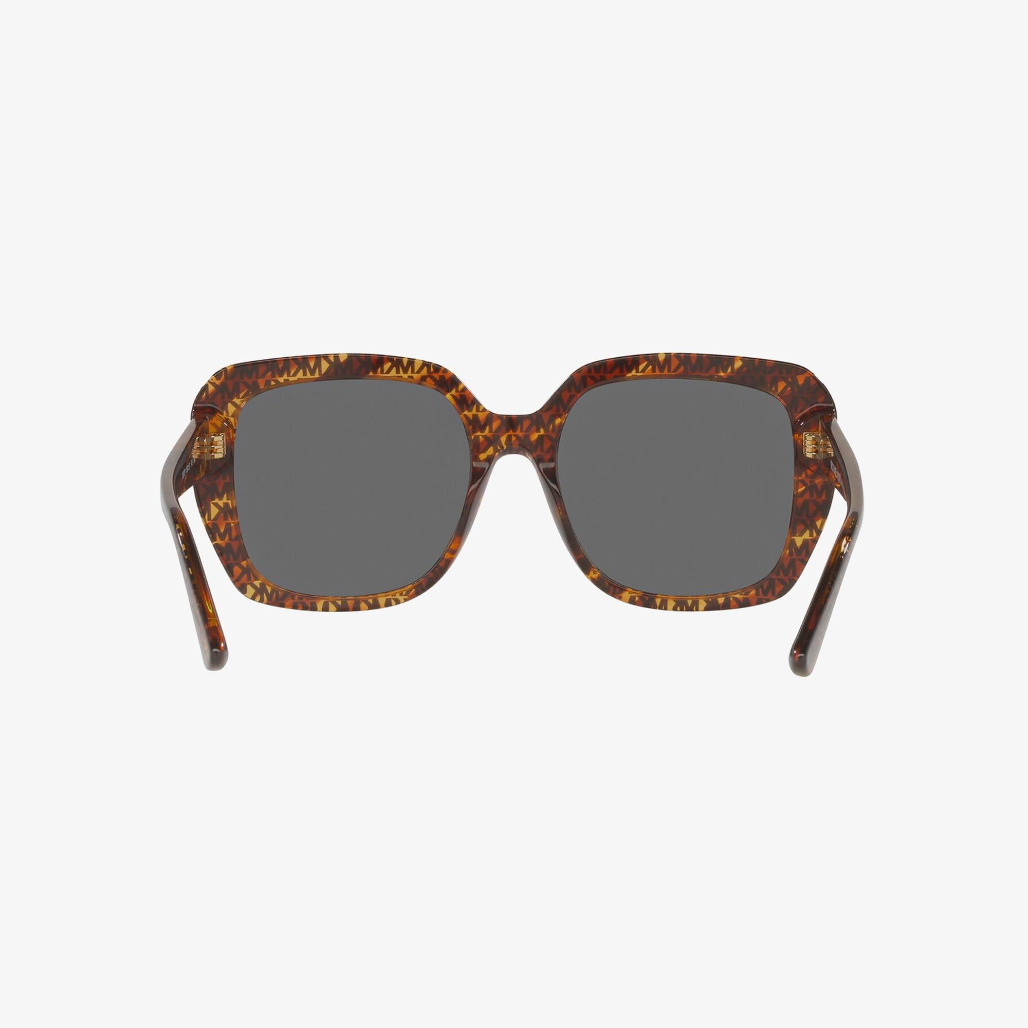 MICHAEL KORS 0MK2140 Manhasset Kadın Mk Logo Print Tortoise Güneş Gözlüğü