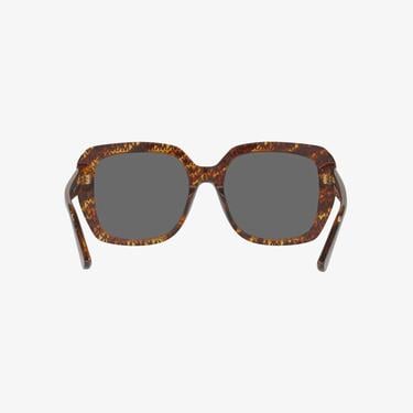  MICHAEL KORS 0MK2140 Manhasset Kadın Mk Logo Print Tortoise Güneş Gözlüğü