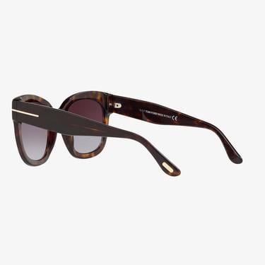  TOM FORD 0TR000995 Kadın Shiny Classic Dark Havana Güneş Gözlüğü