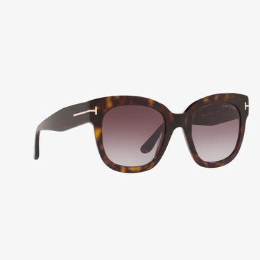  TOM FORD 0TR000995 Kadın Shiny Classic Dark Havana Güneş Gözlüğü