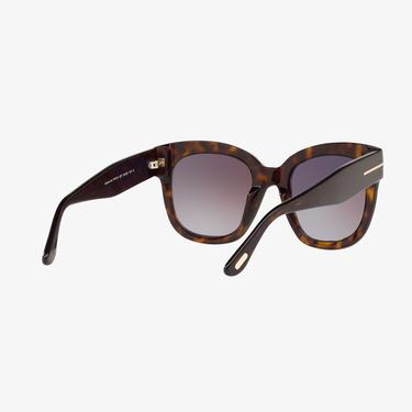  TOM FORD 0TR000995 Kadın Shiny Classic Dark Havana Güneş Gözlüğü