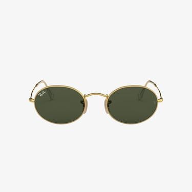  RAY-BAN 0RB3547 Oval Unisex Gold Güneş Gözlüğü