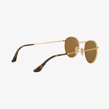  RAY-BAN 0RB3447N Round Metal Erkek Shiny Gold Güneş Gözlüğü