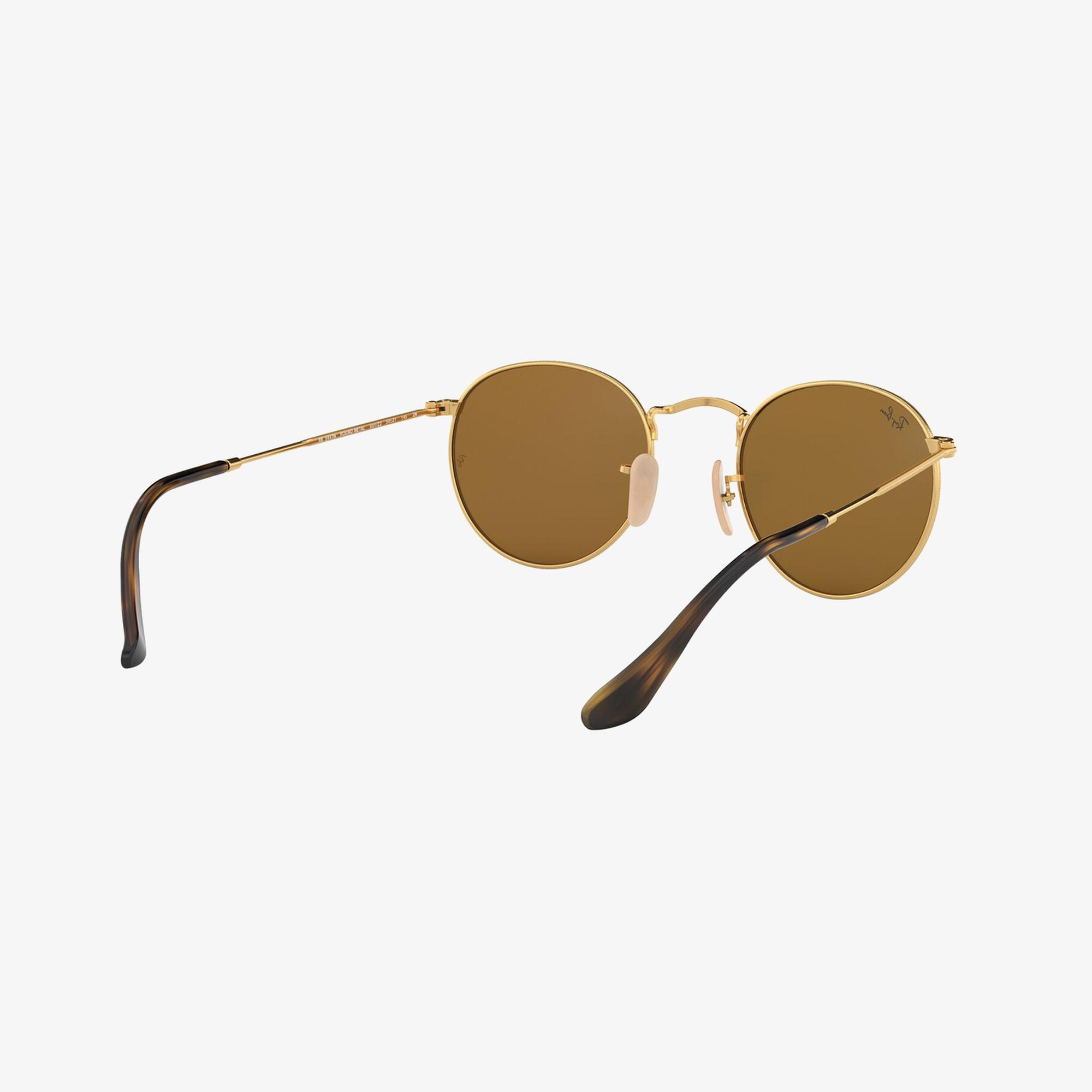 RAY-BAN 0RB3447N Round Metal Erkek Shiny Gold Güneş Gözlüğü