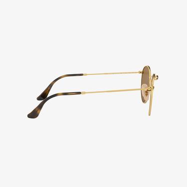  RAY-BAN 0RB3447N Round Metal Erkek Shiny Gold Güneş Gözlüğü