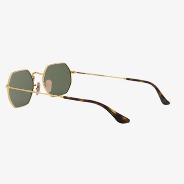  RAY-BAN 0RB3556N Octagonal Unisex Gold Güneş Gözlüğü