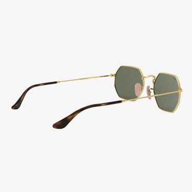  RAY-BAN 0RB3556N Octagonal Unisex Gold Güneş Gözlüğü