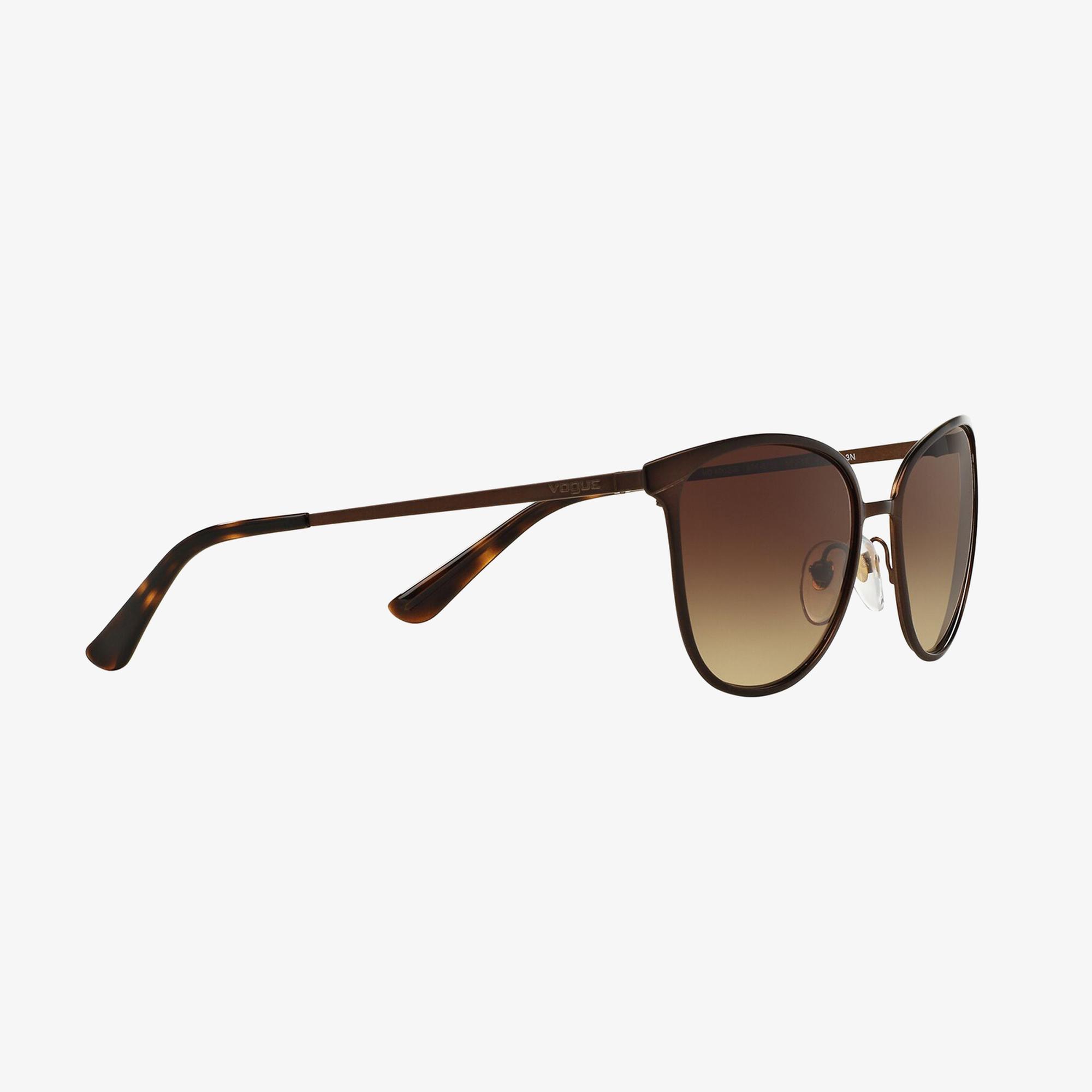 VOGUE 0VO4002S Kadın Mat Kahverengi Burnt Güneş Gözlüğü
