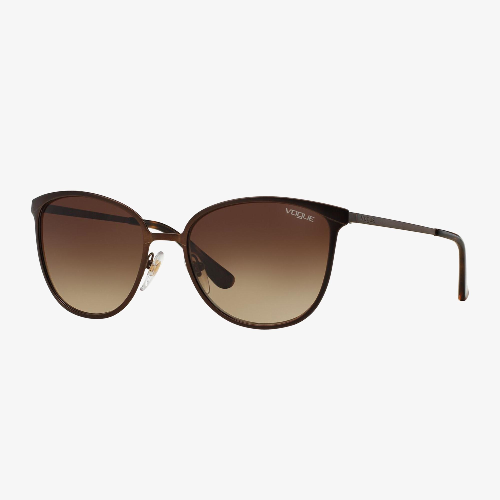 VOGUE 0VO4002S Kadın Mat Kahverengi Burnt Güneş Gözlüğü