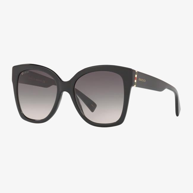  GUCCI 0GC001221 Kadın Siyah Shiny Güneş Gözlüğü