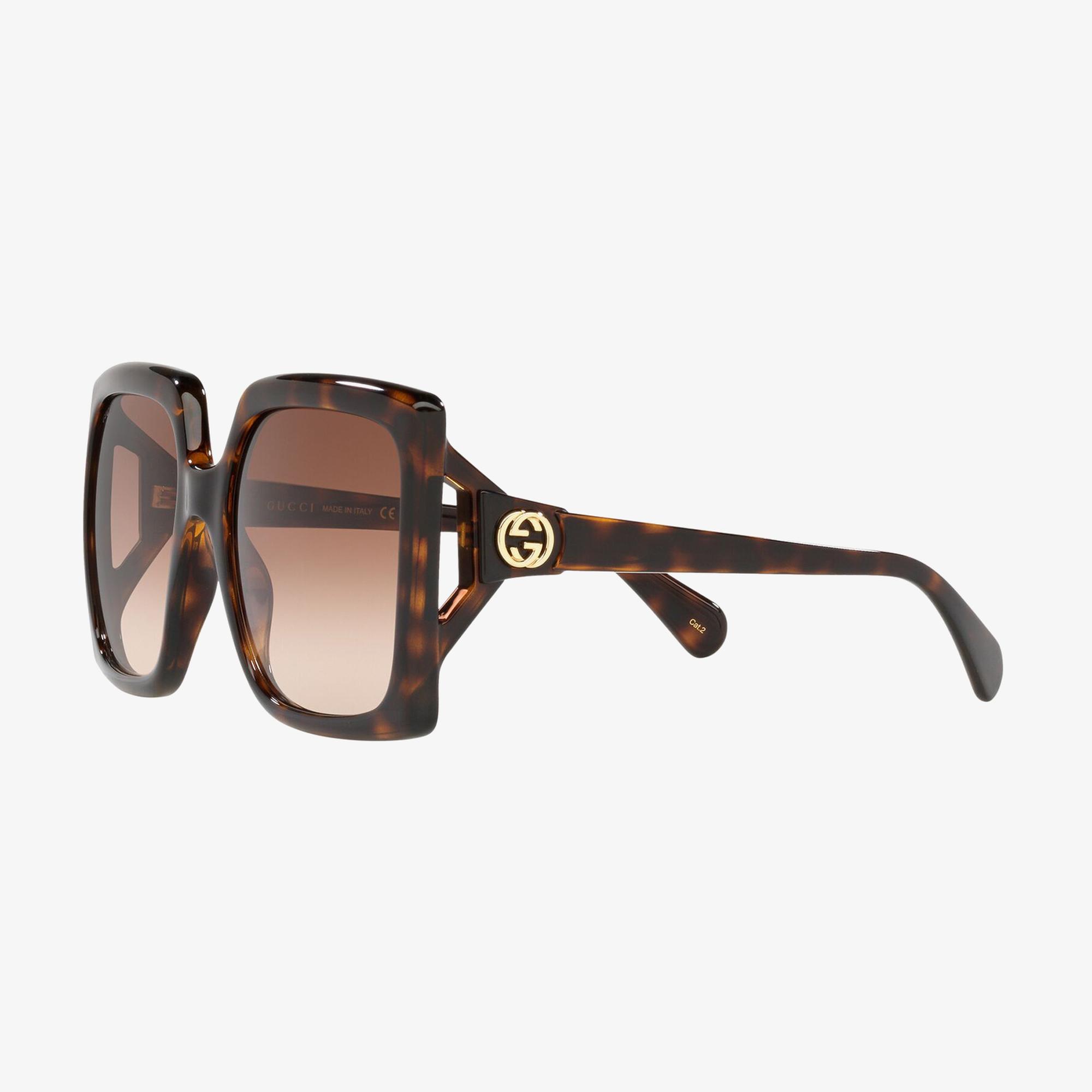 GUCCI 0GC001504 Kadın Tortoise Güneş Gözlüğü