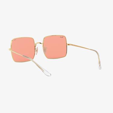  RAY-BAN 0RB1971 Square Kadın Shiny Gold Pembe Camlı Güneş Gözlüğü