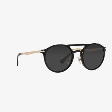  PERSOL 0PO3264S Unisex Siyah-Gold Güneş Gözlüğü