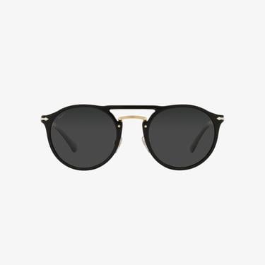  PERSOL 0PO3264S Unisex Siyah-Gold Güneş Gözlüğü