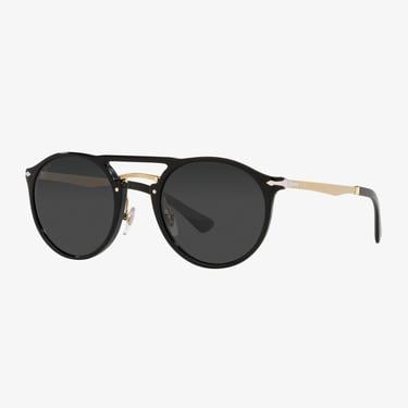  PERSOL 0PO3264S Unisex Siyah-Gold Güneş Gözlüğü
