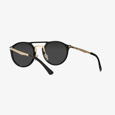  PERSOL 0PO3264S Unisex Siyah-Gold Güneş Gözlüğü