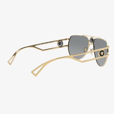  VERSACE 0VE2225 Erkek Gold Güneş Gözlüğü