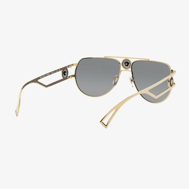  VERSACE 0VE2225 Erkek Gold Güneş Gözlüğü