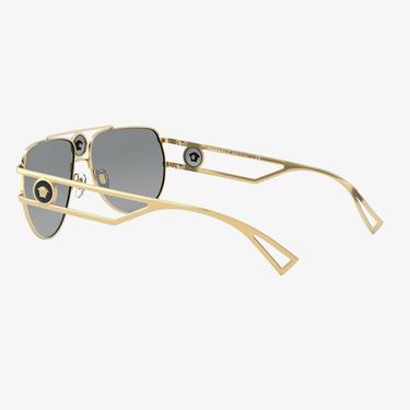  VERSACE 0VE2225 Erkek Gold Güneş Gözlüğü