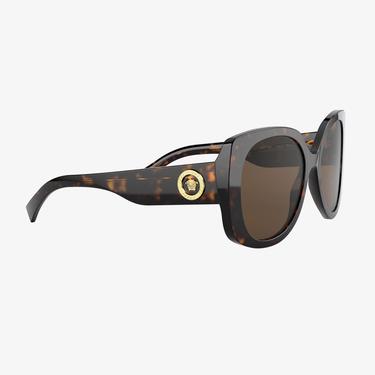  VERSACE 0VE4387 Kadın Dark Havana Güneş Gözlüğü