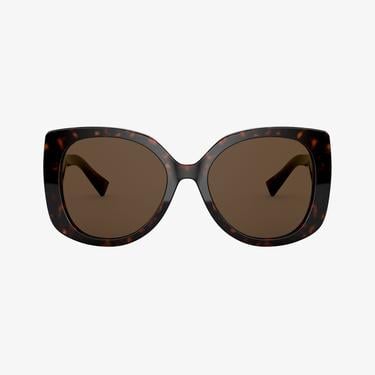  VERSACE 0VE4387 Kadın Dark Havana Güneş Gözlüğü