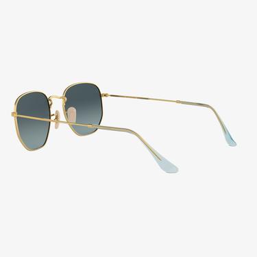  RAY-BAN 0RB3548N Hexagonal Unisex Gold Güneş Gözlüğü