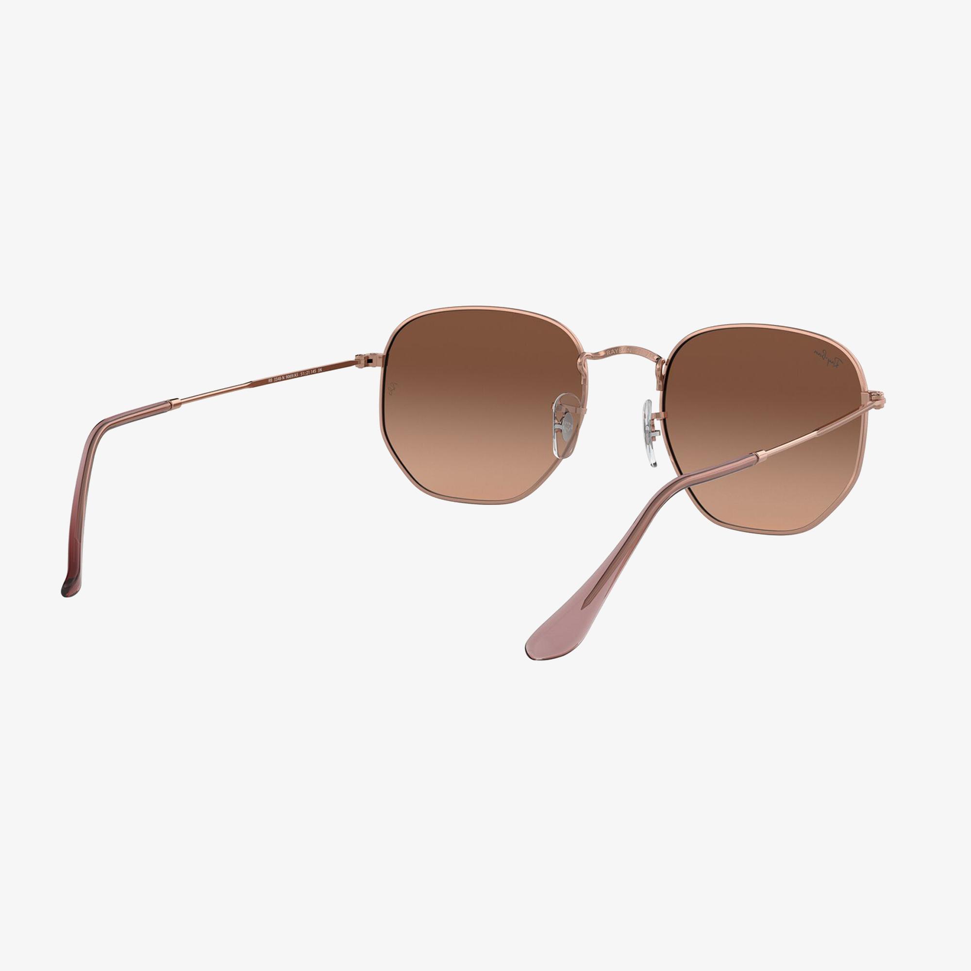 RAY-BAN 0RB3548N Hexagonal Unisex Bronze-Copper Güneş Gözlüğü