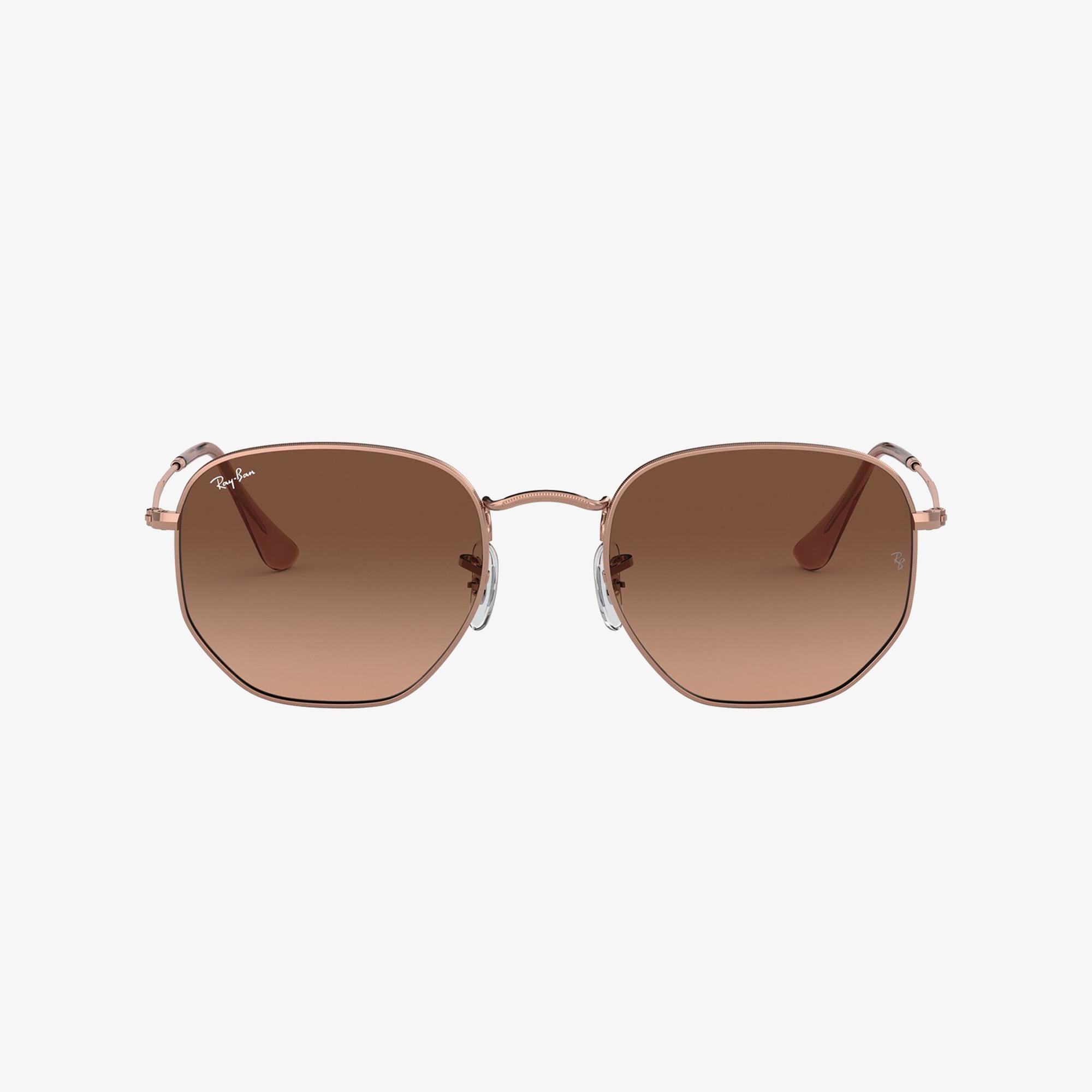 RAY-BAN 0RB3548N Hexagonal Unisex Bronze-Copper Güneş Gözlüğü
