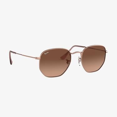  RAY-BAN 0RB3548N Hexagonal Unisex Bronze-Copper Güneş Gözlüğü