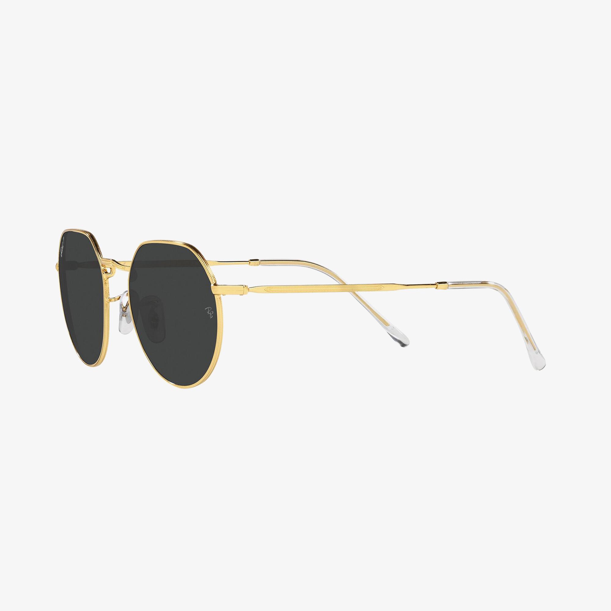 RAY-BAN 0RB3565 Jack Unisex Legend Gold Siyah Camlı Güneş Gözlüğü