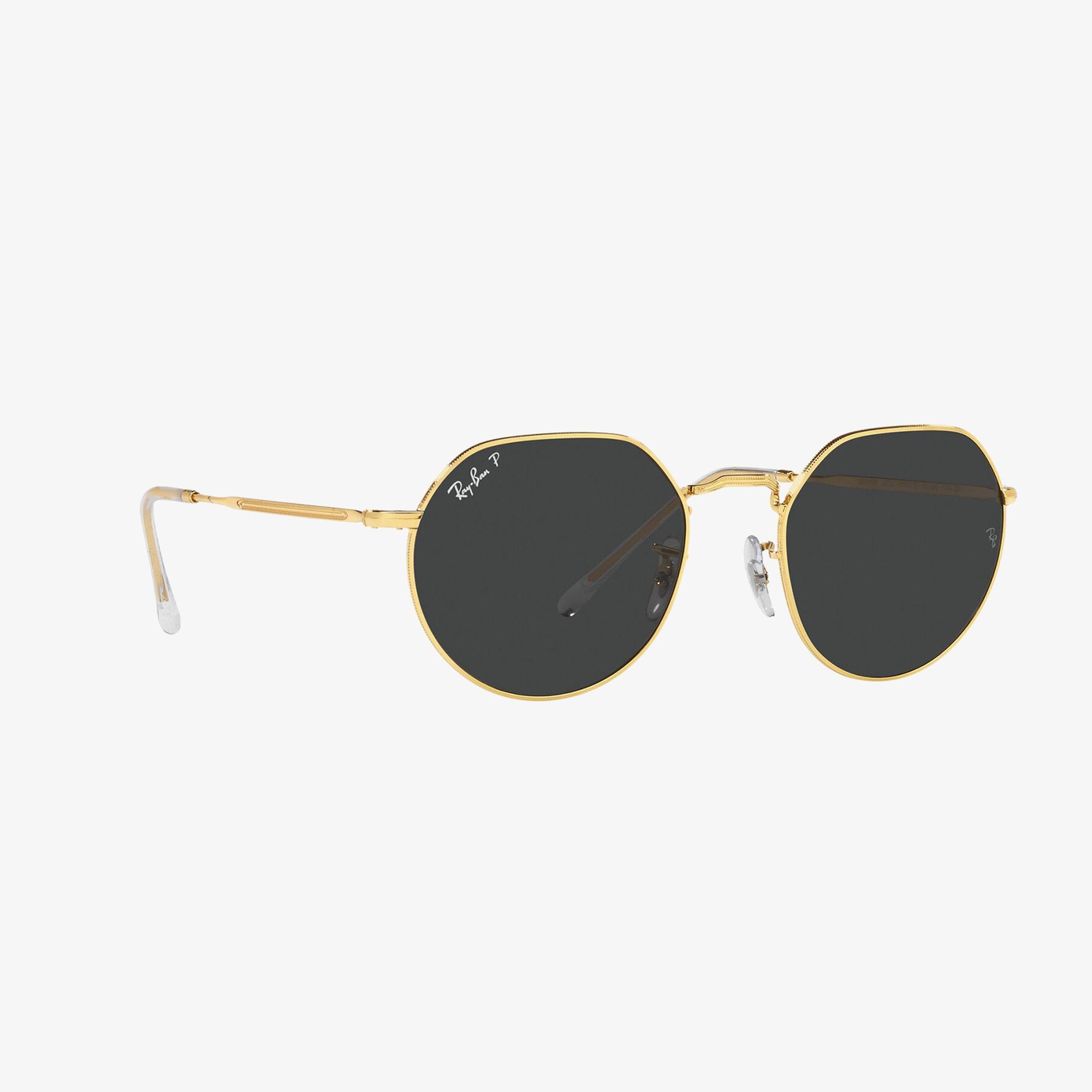 RAY-BAN 0RB3565 Jack Unisex Legend Gold Siyah Camlı Güneş Gözlüğü