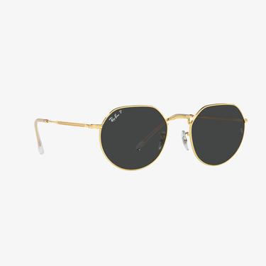  RAY-BAN 0RB3565 Jack Unisex Legend Gold Siyah Camlı Güneş Gözlüğü