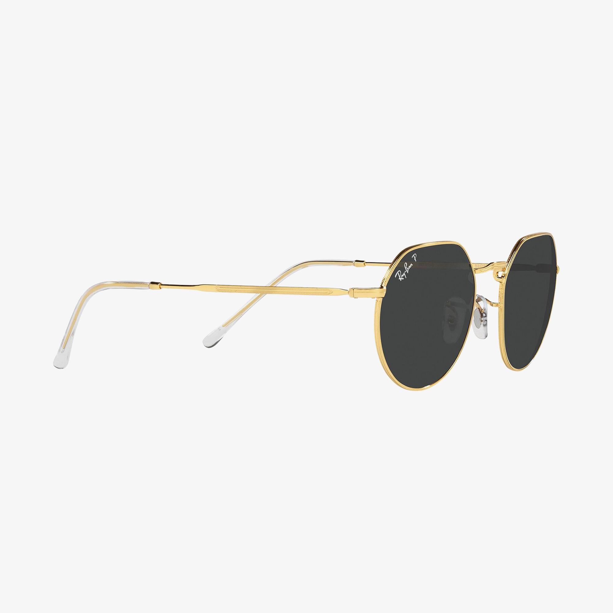 RAY-BAN 0RB3565 Jack Unisex Legend Gold Siyah Camlı Güneş Gözlüğü
