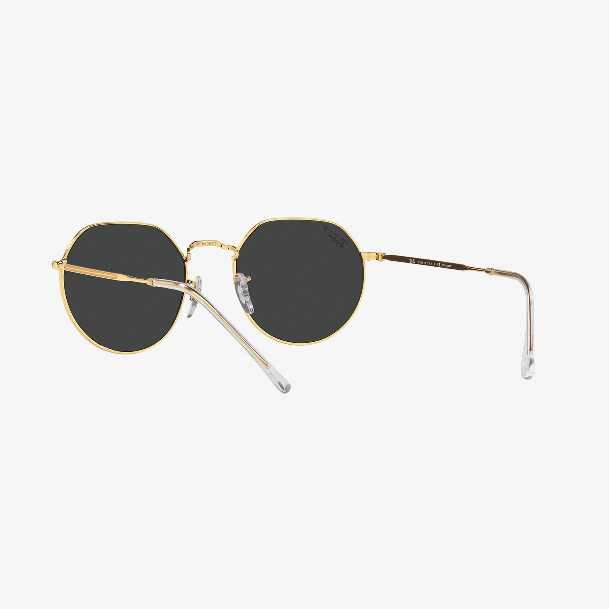 RAY-BAN 0RB3565 Jack Unisex Legend Gold Siyah Camlı Güneş Gözlüğü