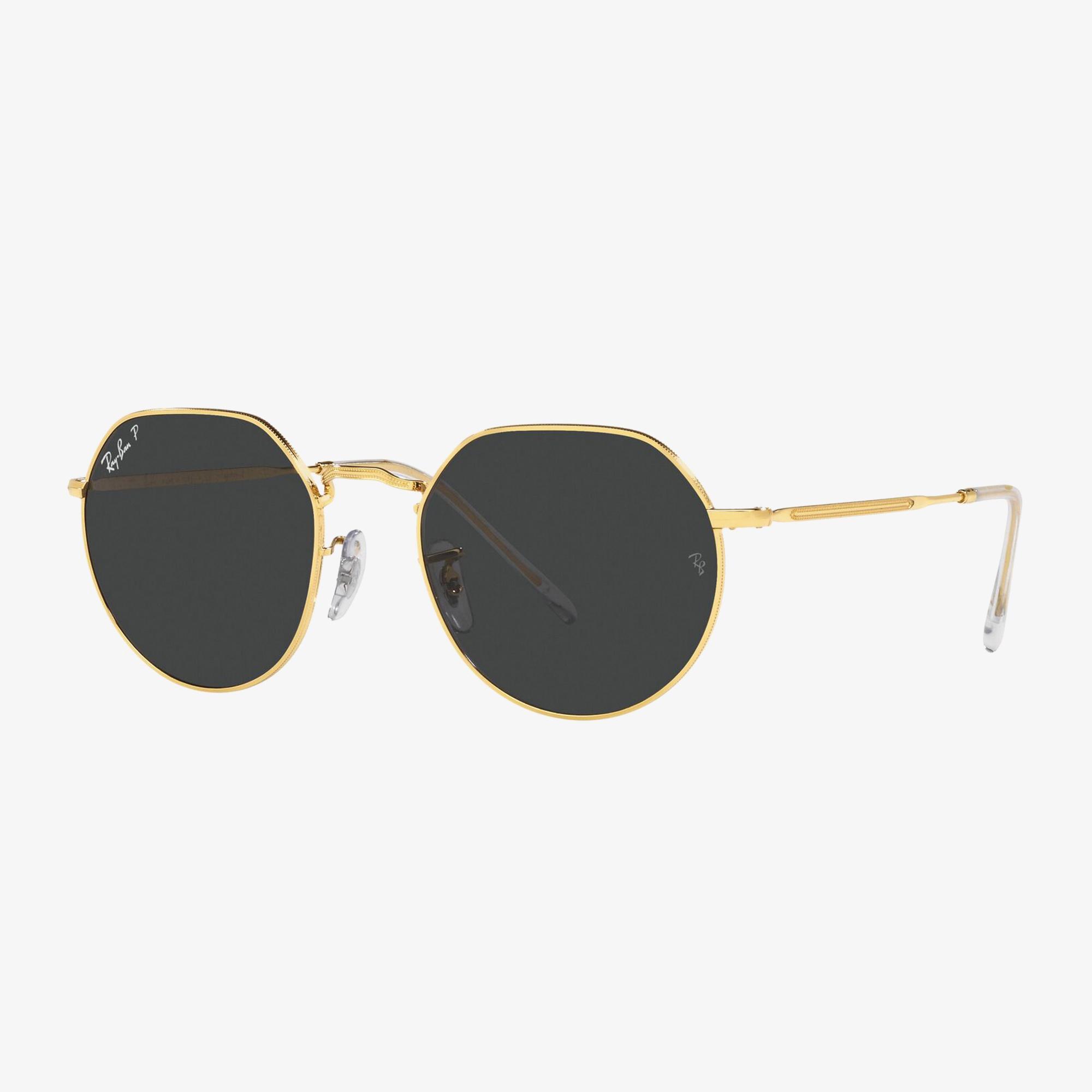 RAY-BAN 0RB3565 Jack Unisex Legend Gold Siyah Camlı Güneş Gözlüğü