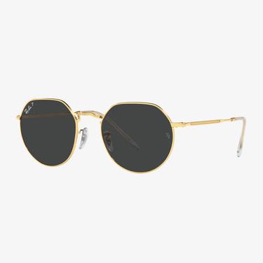  RAY-BAN 0RB3565 Jack Unisex Legend Gold Siyah Camlı Güneş Gözlüğü