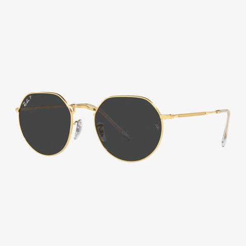  RAY-BAN 0RB3565 Jack Unisex Legend Gold Siyah Camlı Güneş Gözlüğü