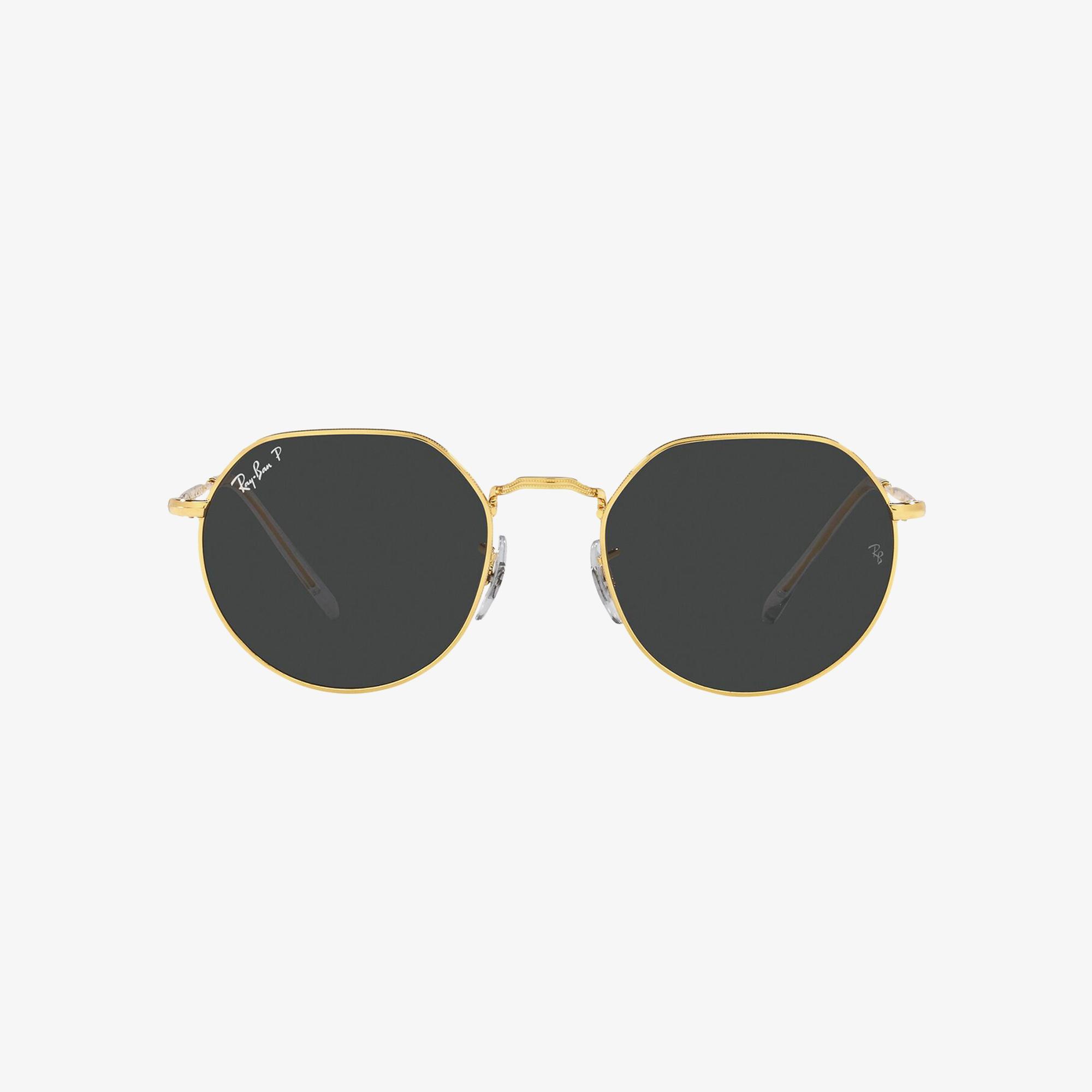 RAY-BAN 0RB3565 Jack Unisex Legend Gold Siyah Camlı Güneş Gözlüğü