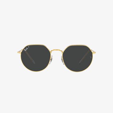  RAY-BAN 0RB3565 Jack Unisex Legend Gold Siyah Camlı Güneş Gözlüğü