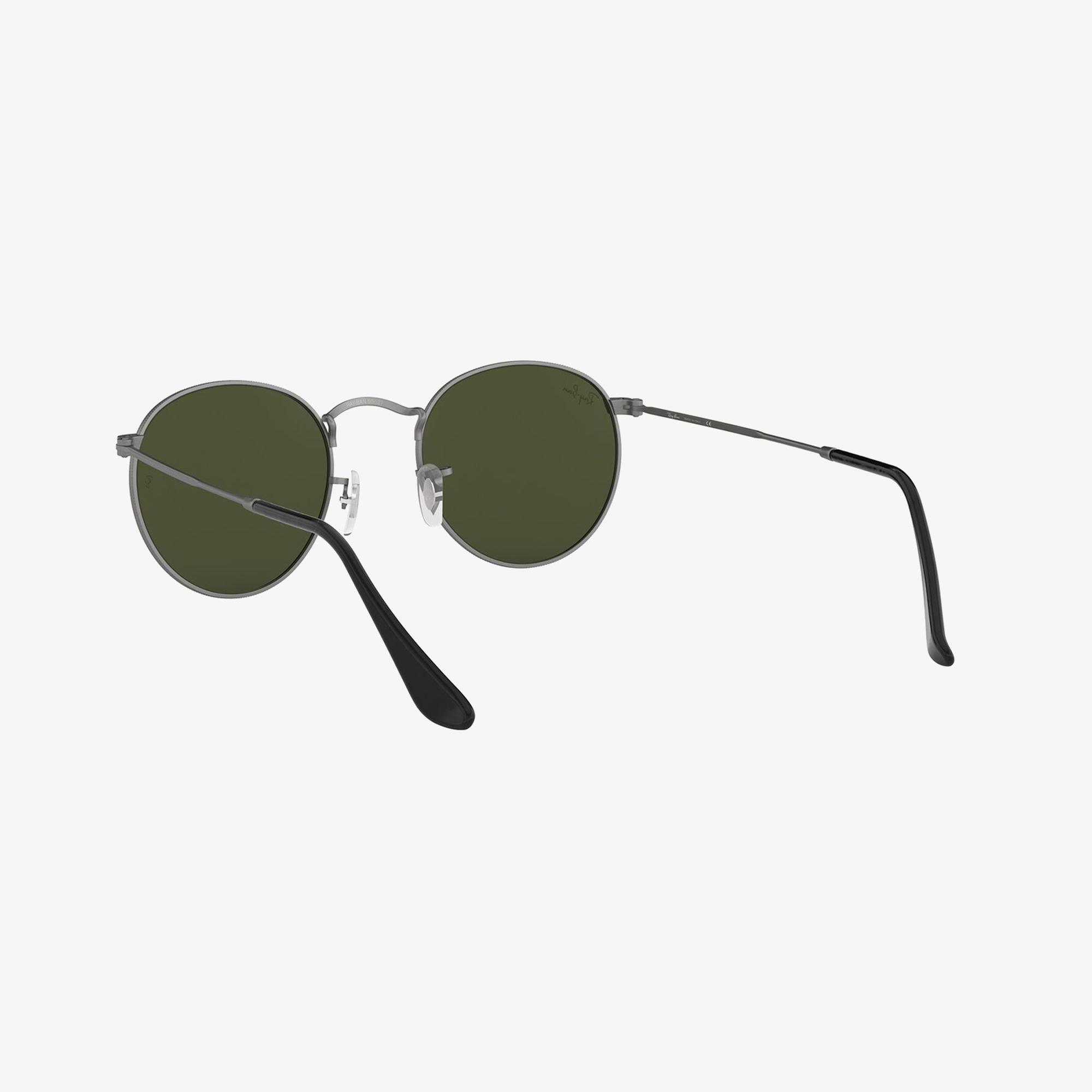 RAY-BAN 0RB3447 Round Metal Erkek Mat Gunmetal Güneş Gözlüğü