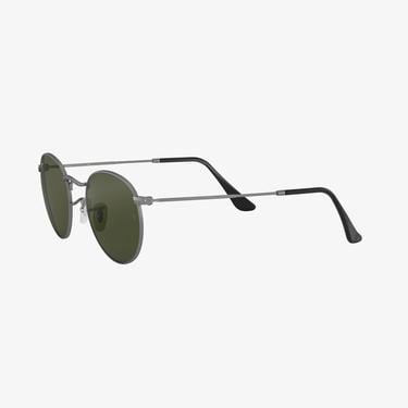  RAY-BAN 0RB3447 Round Metal Erkek Mat Gunmetal Güneş Gözlüğü