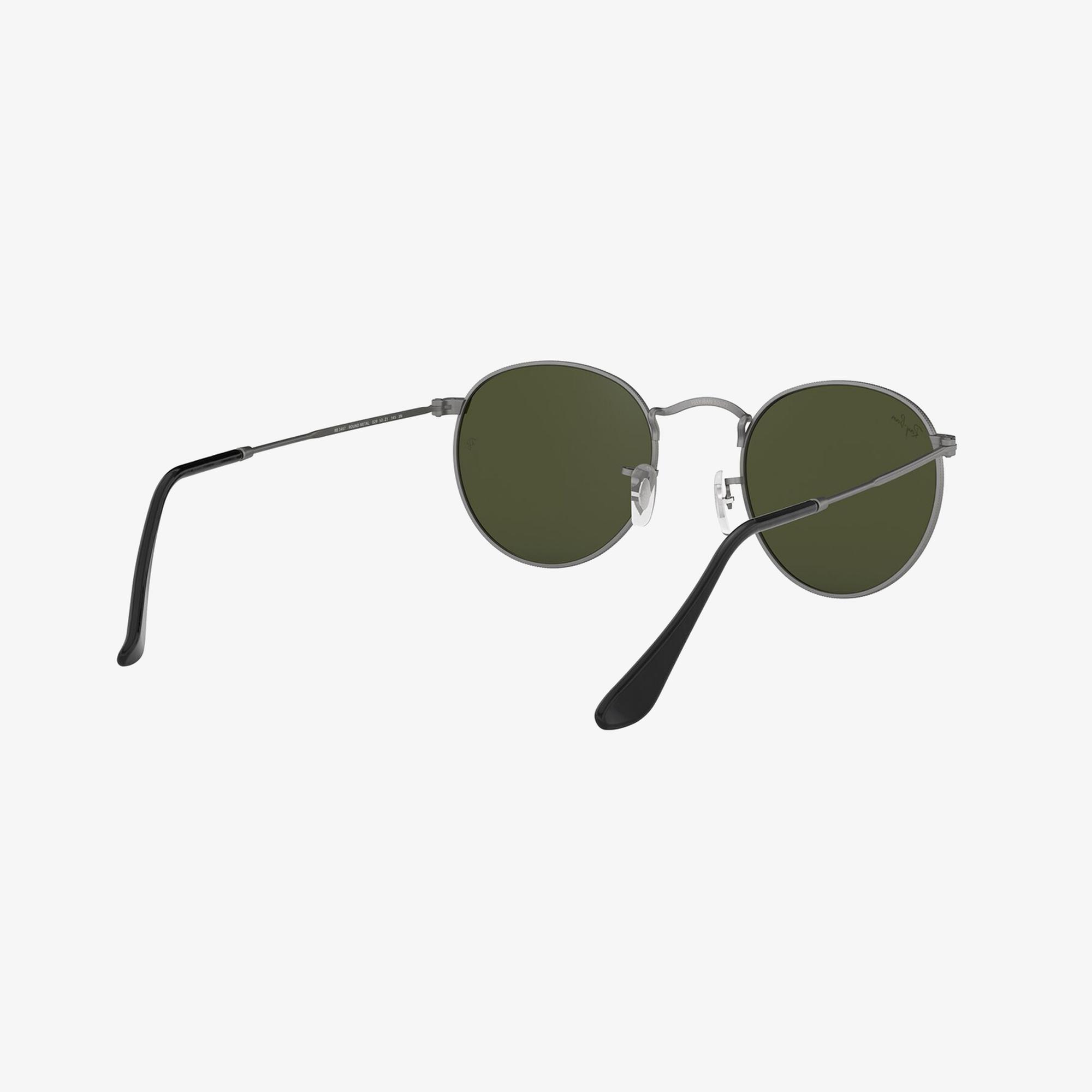 RAY-BAN 0RB3447 Round Metal Erkek Mat Gunmetal Güneş Gözlüğü