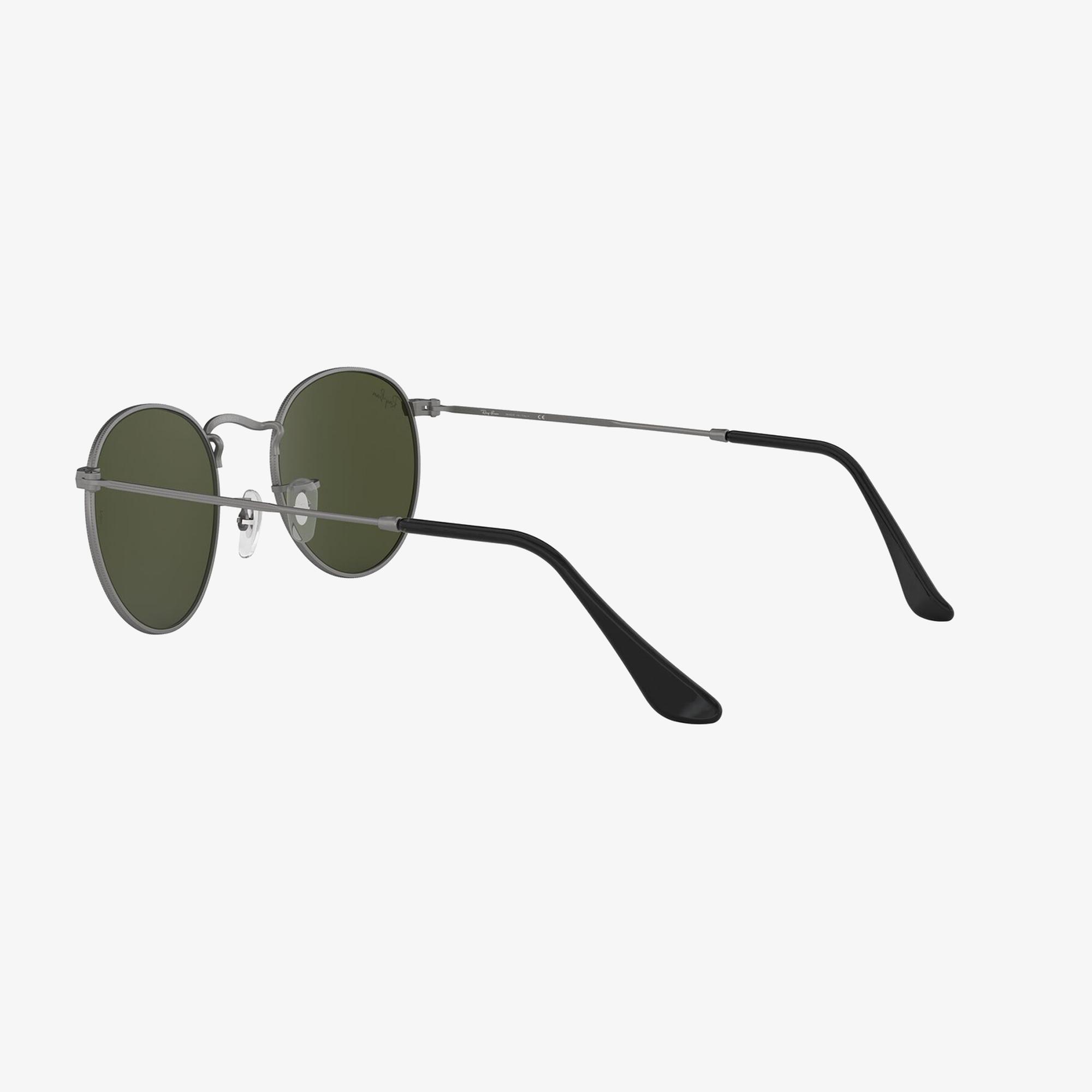 RAY-BAN 0RB3447 Round Metal Erkek Mat Gunmetal Güneş Gözlüğü