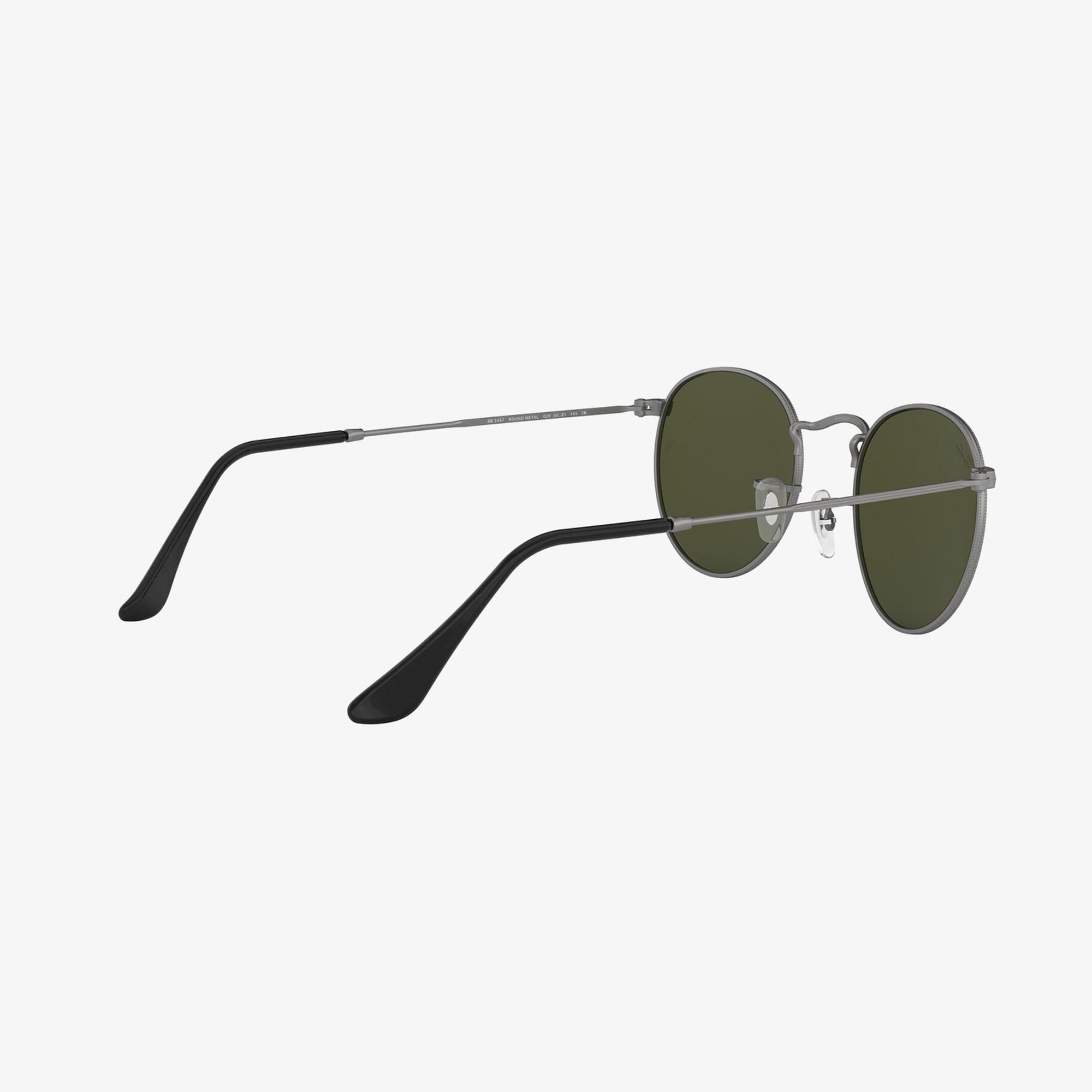 RAY-BAN 0RB3447 Round Metal Erkek Mat Gunmetal Güneş Gözlüğü