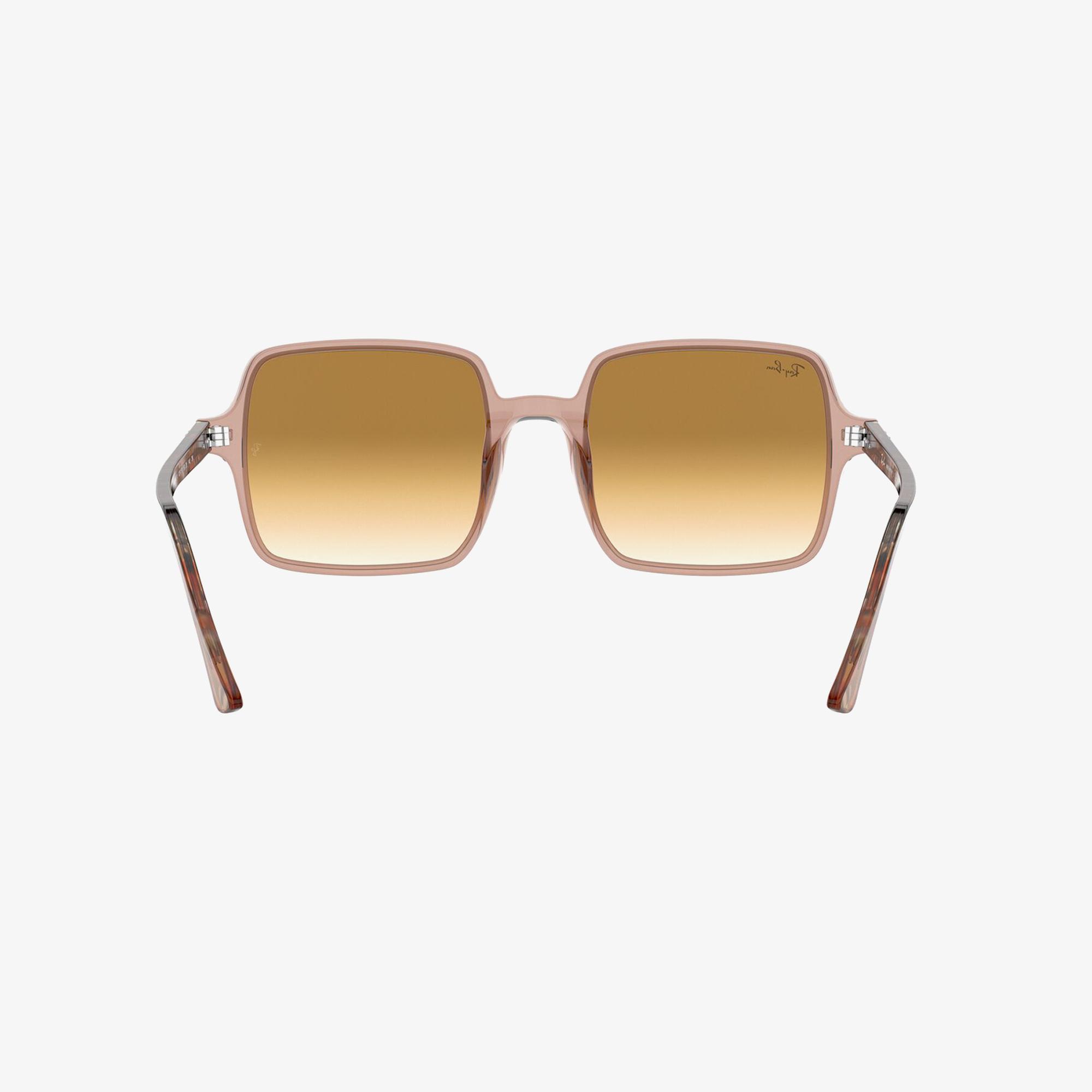 RAY-BAN 0RB1973 Square II Kadın Light Kahverengi Havana Güneş Gözlüğü