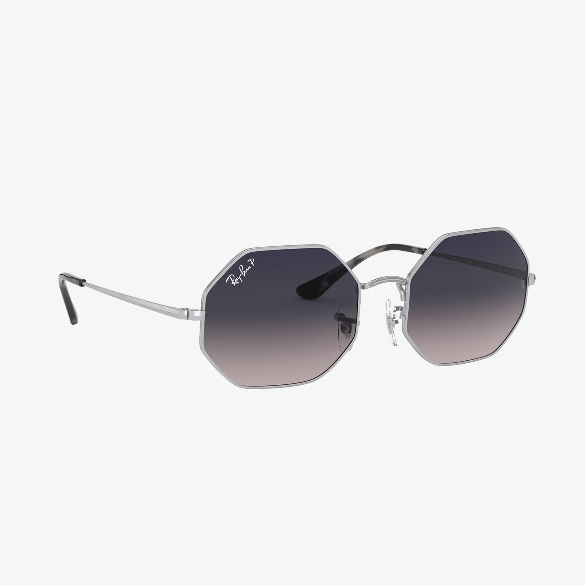 RAY-BAN 0RB1972 Octagon Unisex Silver Güneş Gözlüğü