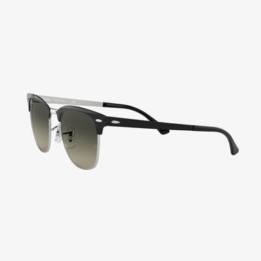  RAY-BAN 0RB3716 Clubmaster Metal Unisex Silver Siyah Güneş Gözlüğü