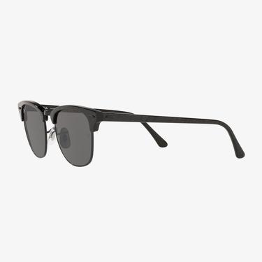  RAY-BAN 0RB3016 Clubmaster Unisex Top Wrinkled On Siyah Güneş Gözlüğü