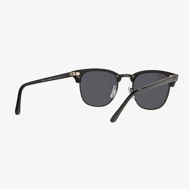  RAY-BAN 0RB3016 Clubmaster Unisex Top Wrinkled On Siyah Güneş Gözlüğü